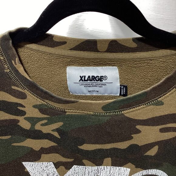 XLarge Brand Camo Sweatshirt Degenerate Ape XLarge Pullover M Men’s - Picture 3 of 5